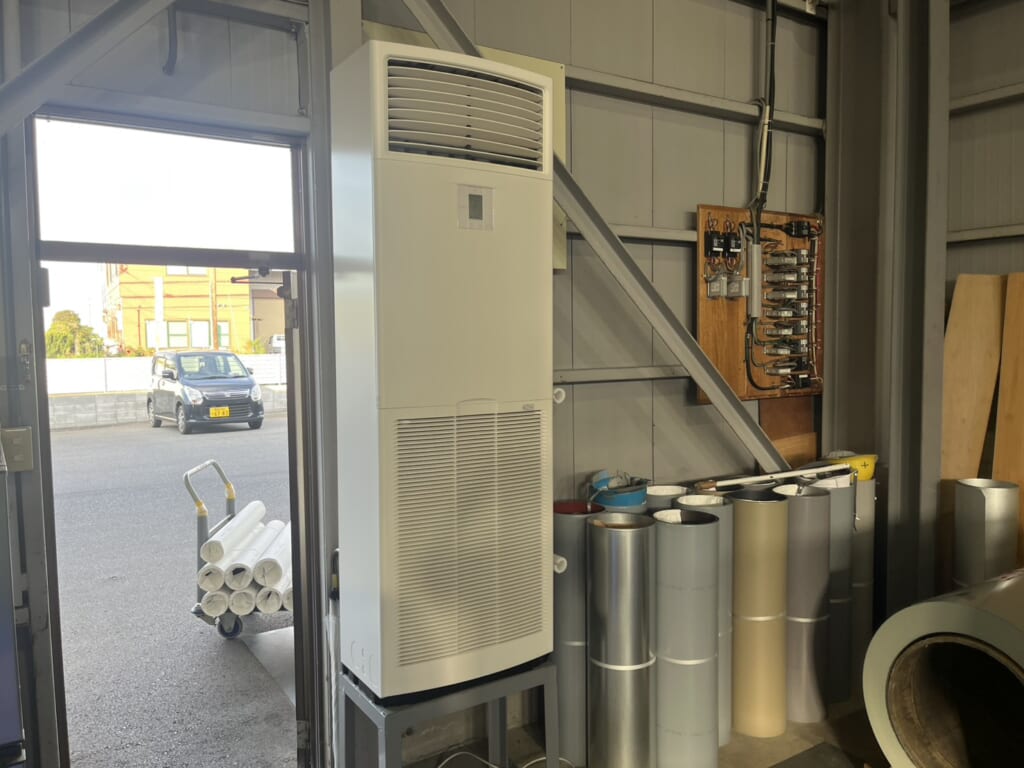 工場内エアコン